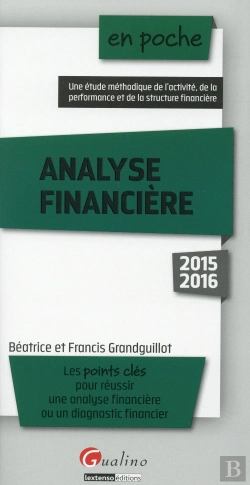 Bertrand.pt - En Poche Analyse Financiere 2015-2016, 6eme Ed.