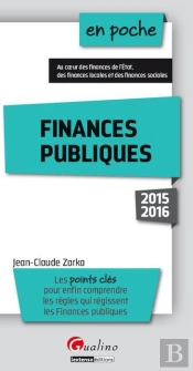 En Poche Finances Publiques 2015-2016, 2eme Ed.
