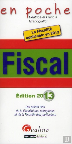 Bertrand.pt - En Poche - Fiscal 2013, 7eme Edition