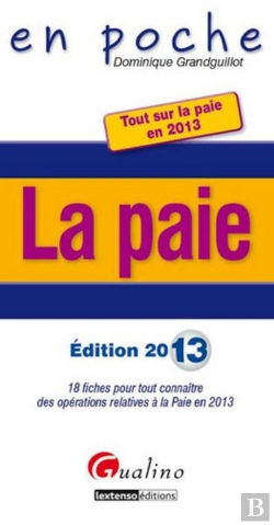 Bertrand.pt - En Poche - La Paie En 2013, 3eme Edition