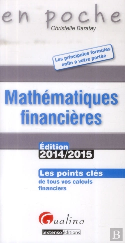 Bertrand.pt - En Poche - Mathematiques Financieres 2014-2015, 2eme Edition