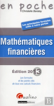 En Poche Mathematiques Financieres