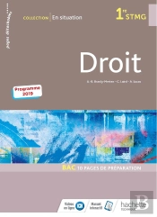 En Situation : Droit ; 1re Stmg ; Livre De L'Élève (Édition 2019)