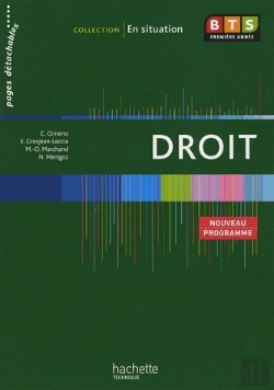 Bertrand.pt - En Situation; Droit ; Bts 1ère Année ; Livre De L'Élève