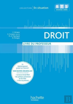 Bertrand.pt - En Situation; Droit ; Bts 2ème Année ; Livre Du Professeur (Édition 2010)