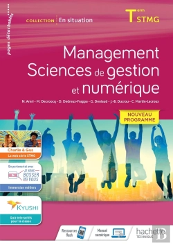 Bertrand.pt - En Situation : Management, Sciences De Gestion Et Numérique ; Terminale Stmg ; Cahier De L'Élève (Édition 2020)