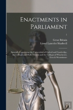 Bertrand.pt - Enactments In Parliament : Specially Con