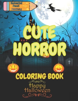 Bertrand.pt - Enchanted Pencil Publishing Cute Horror Coloring Book