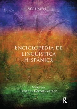 Bertrand.pt - Enciclopedia De Linguistica Hispanica Volume I