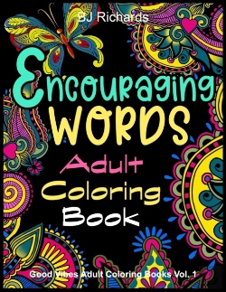 Bertrand.pt - Encouraging Words Adult Coloring Book