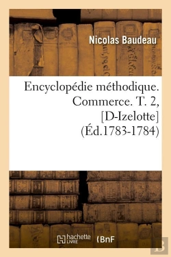 Bertrand.pt - Ency Commerce T.2 D Ize Edition 1783 1784