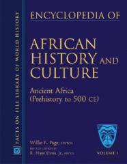 Encyclopedia Of African History And Culture