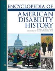 Encyclopedia Of American Disability History