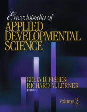Encyclopedia Of Applied Developmental Science