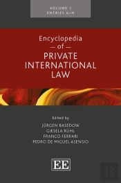 Encyclopedia Of Private International Law