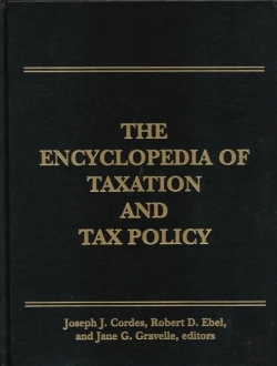 Bertrand.pt - Encyclopedia Of Taxation And Tax Policy