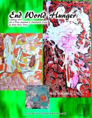 End World Hunger  Challenge 2017 Art To Raise Awareness To Huanitarian Causes By Artist Grace Divine