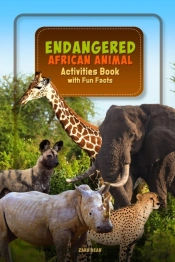 Endangered African Animal Activities Book With Fun Facts