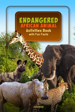 Bertrand.pt - Endangered African Animal Activities Book With Fun Facts