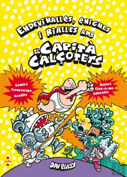 Bertrand.pt - Endevinalles, Enigmes I Rialles Amb El Capità Calçotets (Quadern)