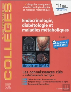Bertrand.pt - Endocrinologie, Diabétologie Et Maladies Métaboliques ; Réussir Son Dfasm ; Connaissances Clés (5e Édition)