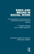 Ends And Means In Social Work