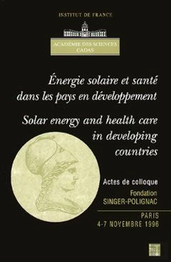 Bertrand.pt - Energie Solaire Et Sante Dans Les Pays En Developpement