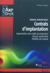 Énergies Renouvelables ; Contrats D Implantation