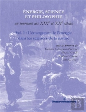 Énergie,Science Et Philosophie Au Tournant Des Xixe Et Xxe Siècles T.1 ; L'Émergence De L'Énergie Dans Les Sciences De La Nature