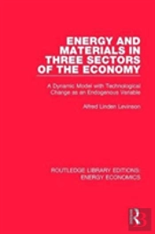 Energy And Materials In Three Sectors Of The Economy