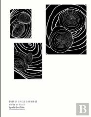 Energy Circle Drawings White On Black By Artist Grace Divine