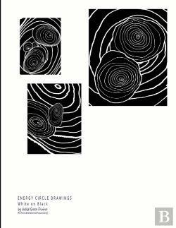 Bertrand.pt - Energy Circle Drawings White On Black By Artist Grace Divine
