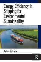 Energy Efficiency In Shipping For Environmental Sustainability