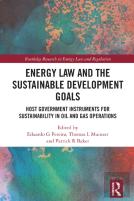 Energy Law And The Sustainable Development Goals