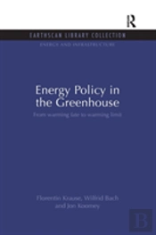 Energy Policy In The Greenhouse