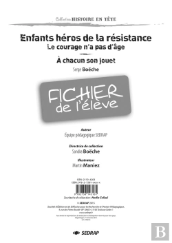 Bertrand.pt - Enfants Héros De La Résistance ; Fichier De L'Élève