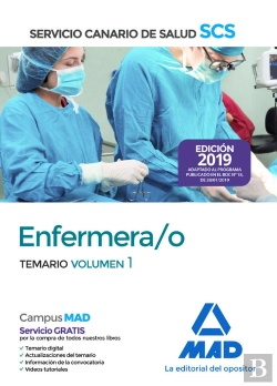Bertrand.pt - Enfermera/O Del Servicio Canario De Salud. Temario Volumen 1