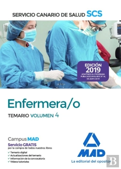 Bertrand.pt - Enfermera/O Del Servicio Canario De Salud. Temario Volumen 4