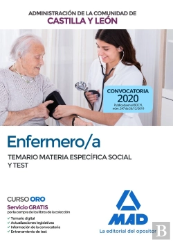 Bertrand.pt - Enfermero/A De La Administración De La Comunidad De Castilla Y León. Temario Materia Específica Soci