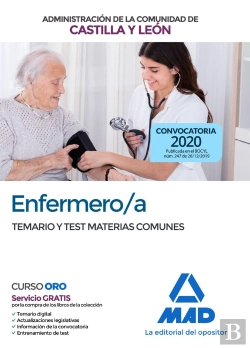 Bertrand.pt - Enfermero/A De La Administración De La Comunidad De Castilla Y León. Temario Y Test Materias Comunes