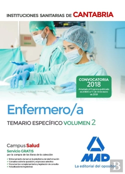 Bertrand.pt - Enfermero/A De Las Instituciones Sanitarias De Cantabria. Temario Específico Volumen 2