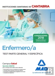 Enfermero/A De Las Instituciones Sanitarias De Cantabria. Test Parte General Y Específica