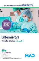Enfermero/A De Osakidetza-Servicio Vasco De Salud. Temario General Volumen 1