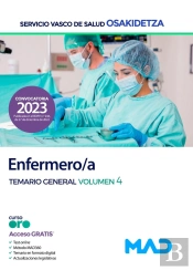 Enfermero/A De Osakidetza-Servicio Vasco De Salud. Temario General Volumen 4