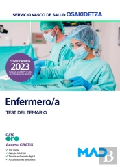 Enfermero/A De Osakidetza-Servicio Vasco De Salud. Test Del Temario General