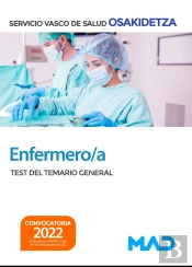 Enfermero/A De Osakidetza-Servicio Vasco De Salud. Test Del Temario General