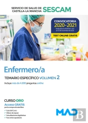 Enfermero/A Del Servicio De Salud De Castilla-La Mancha (Sescam). Temario Específico Volumen 2