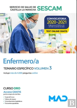 Bertrand.pt - Enfermero/A Del Servicio De Salud De Castilla-La Mancha (Sescam). Temario Específico Volumen 3