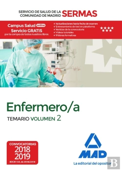 Bertrand.pt - Enfermero/A Del Servicio De Salud De La Comunidad De Madrid. Temario Volumen 2