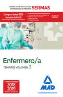 Enfermero/A Del Servicio De Salud De La Comunidad De Madrid. Temario Volumen 3